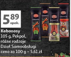 Kabanosy drobiowe Pekpol promocja