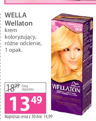 Farba do włosów 10/0 Wellaton promocja