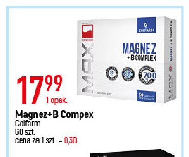 Magnez + b complex Colfarm promocja