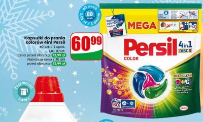 Kapsułki do prania Persil Color 4in1 DISCS promocja w Dino