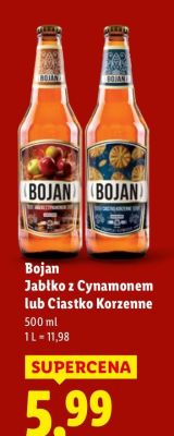 Piwo Bojan Bajkło Ciastko Korzenne promocja w Lidl