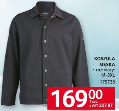Koszula męska flanelowa rozm. m-xl promocja w Selgros