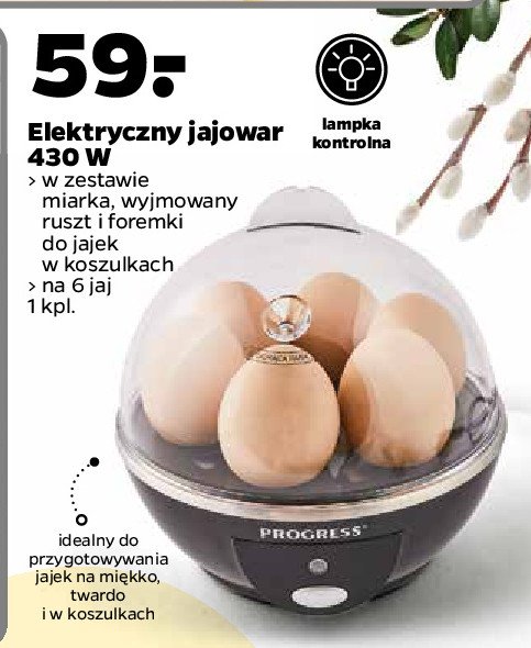 Jajowar 430 w Progress promocja