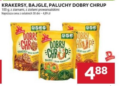 Krakersy Dobry Chrup promocja w Stokrotka