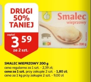 Smalec wieprzowy Podniesiony kciuk promocja