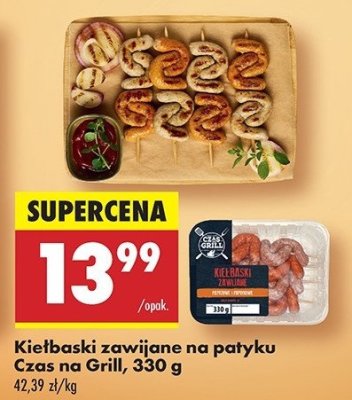 Kiełbaski zawijane Czas na grill promocja