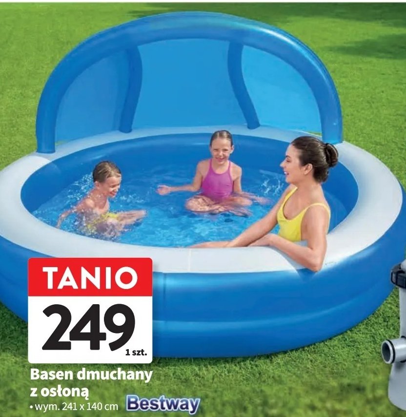 Basen 241 x 140 cm Bestway promocja