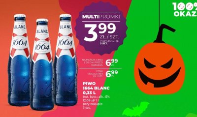 Piwo 1664 BLANC promocja w Du偶y Ben