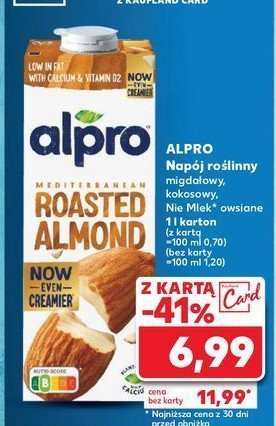 Napój owsiany 1.8% Alpro promocja