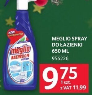 Spray do łazienki Meglio 650 ML promocja w Selgros