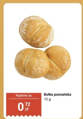 Bułka poznańska promocja w Biedronka
