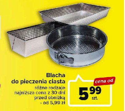 Blacha do ciasta promocja