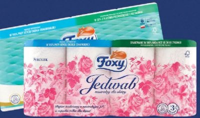Papier toaletowy 3-warstwowy Foxy Jedwab promocja w SPAR