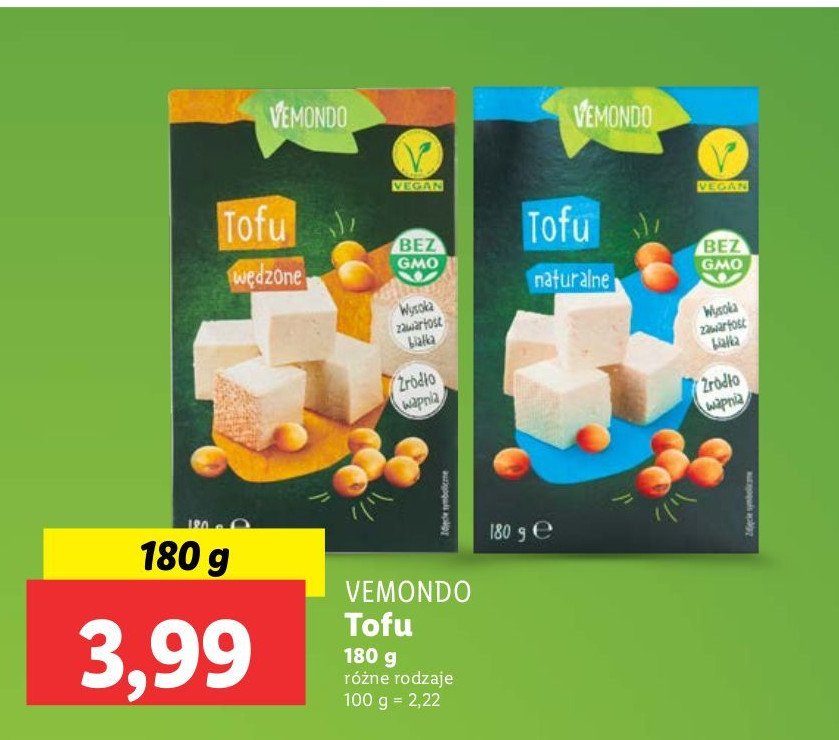 Tofu wędzone Vemondo promocja