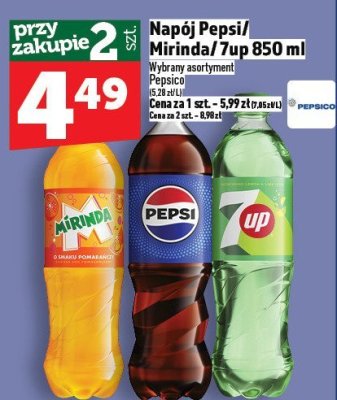 Napój 7up 850 ml promocja w TOPAZ