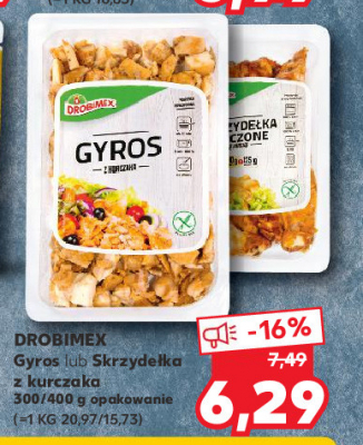 Gyros z kurczaka Drobimex promocja