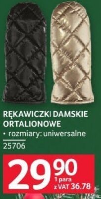 Rękawiczki damskie promocja w Selgros