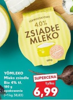 Zsiadłe mleko Yomleko promocja w Kaufland