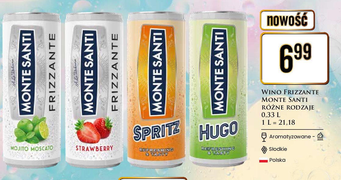 Drink Monte santi spritz promocja