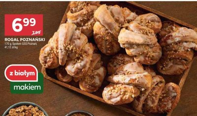 Rogal poznański z białym makiem 170g  promocja w Stokrotka