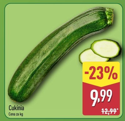 Cukinia Aldi promocja w Aldi