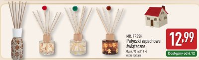 Patyczki zapachowe świąteczne  promocja w Aldi