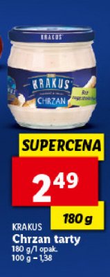 Chrzan tarty Krakus maspex promocja