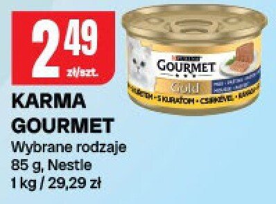 Karma Gourmet, wybrane rodzaje promocja w Chorten