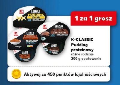 Pudding proteinowy różne rodzaje promocja w Kaufland