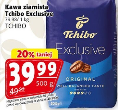 Kawa ziarnista Tchibo Exclusive TCHIBO promocja w Prim Market