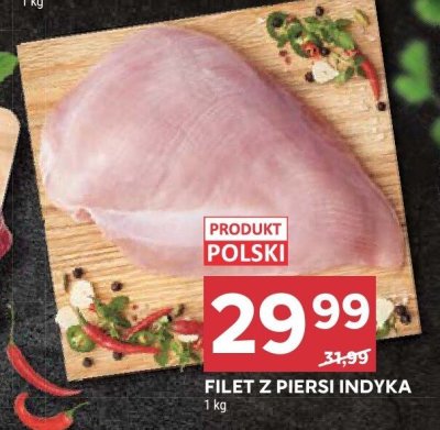 Filet z piersi indyka promocja w Stokrotka