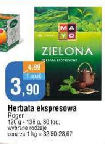 Herbata zielona Mayo promocja