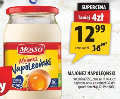 Majonez Majonez Napoleoński 900ml promocja w Arhelan