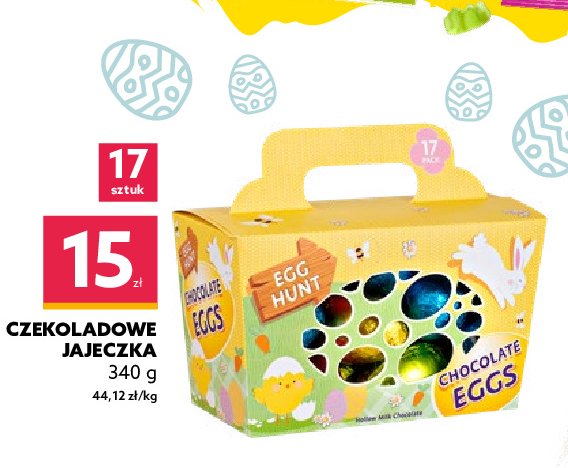 Czekoladowe jajeczka promocja w Kaufland