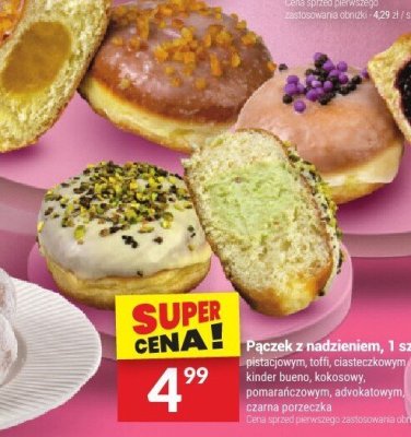 Pączek z nadzieniem, 1 szt. promocja w Twój Market