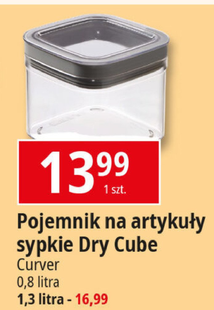 Pojemnik dry cube 1.3 l Curver promocja
