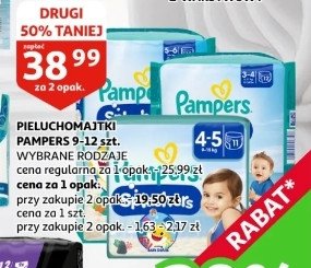 Pieluchy do pływania 3-4 Pampers splashers promocja