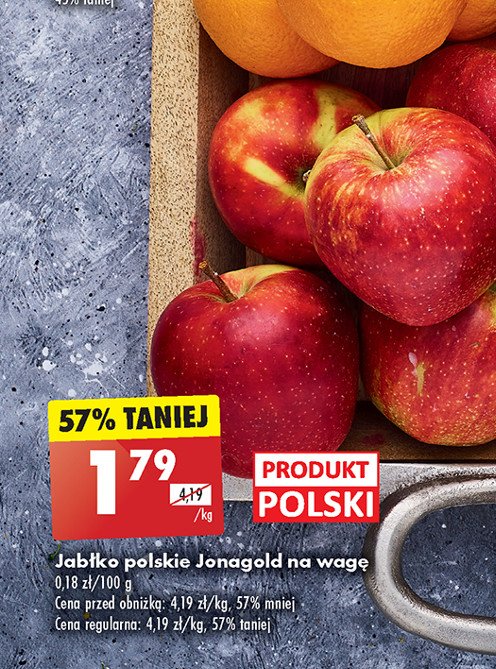 Jabłka jonagold polska promocja