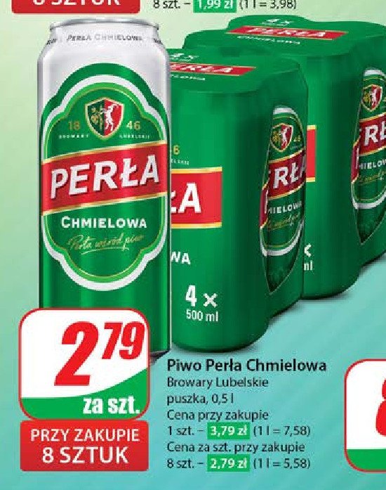 Piwo Perła promocja