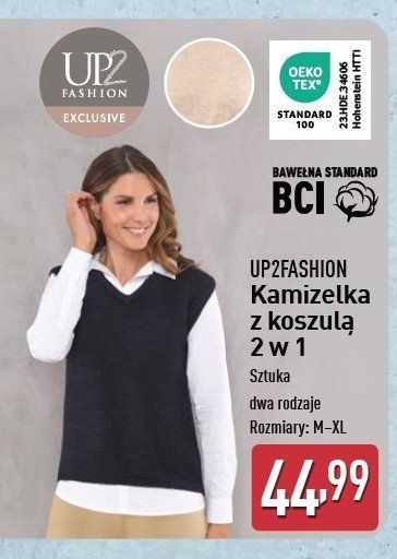 Kamizelka z koszulą Up2fashion promocja