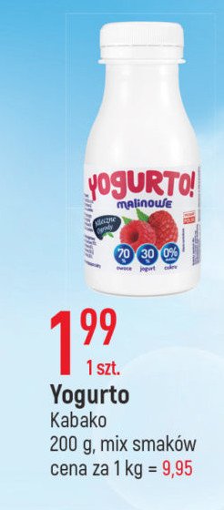 Smoothie malina Yogurto! promocja