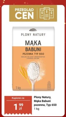 Mąka Babuni pszenna typ 650 promocja w Biedronka