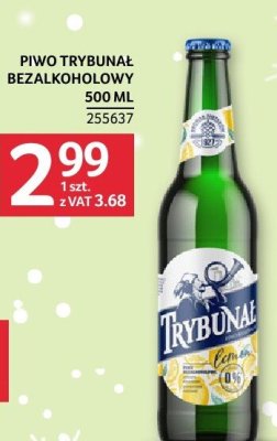 Piwo Trybunał bezalkoholowy 500 ml promocja w Selgros