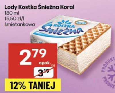 Lody promocja w Delikatesy Centrum