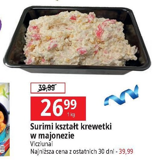 Surimi w majonezie Vici promocja w Kaufland