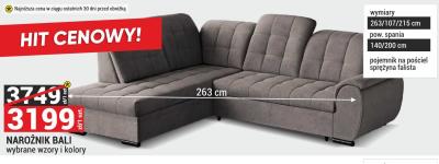 Narożnik BALI promocja w Merkury Market