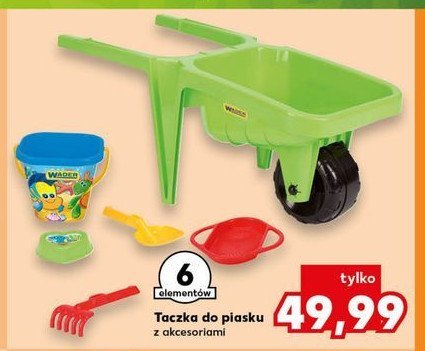 Taczka do piasku Wader promocja