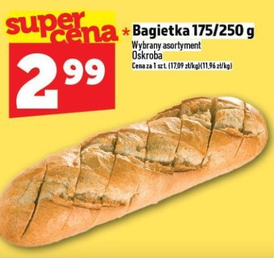 Bagietka 175/250 g promocja w TOPAZ
