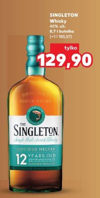 Whisky SINGLETON 0,7 l promocja w Kaufland