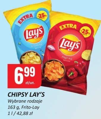 Chipsy Lay's karbowane promocja w Chorten